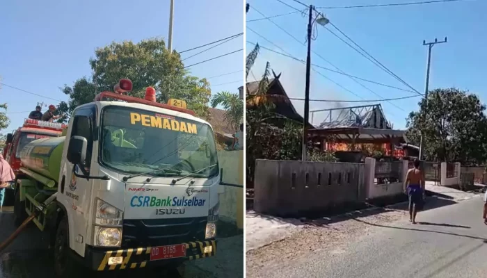 Jeneponto Darurat Musibah Kebakaran, Hampir Tiap Hari Terjadi Kebakaran, Kali ini di Desa Maccini Baji