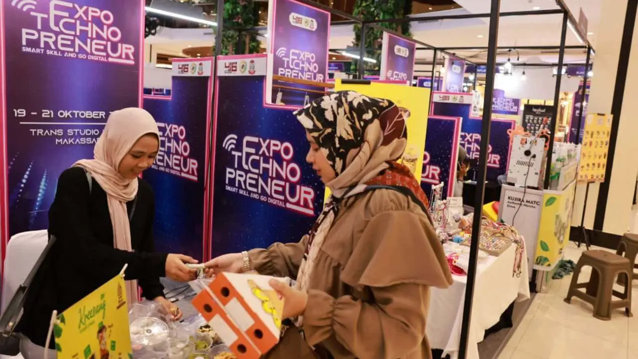 Expo UMKM dan Technopreneur Diskop Makassar Bangun Ekosistem UMKM go Digital