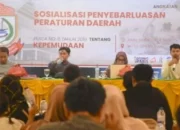 Sekretariat DPRD Makassar Sosialisasi Penyebarluasan Perda tentang Kepemudaan
