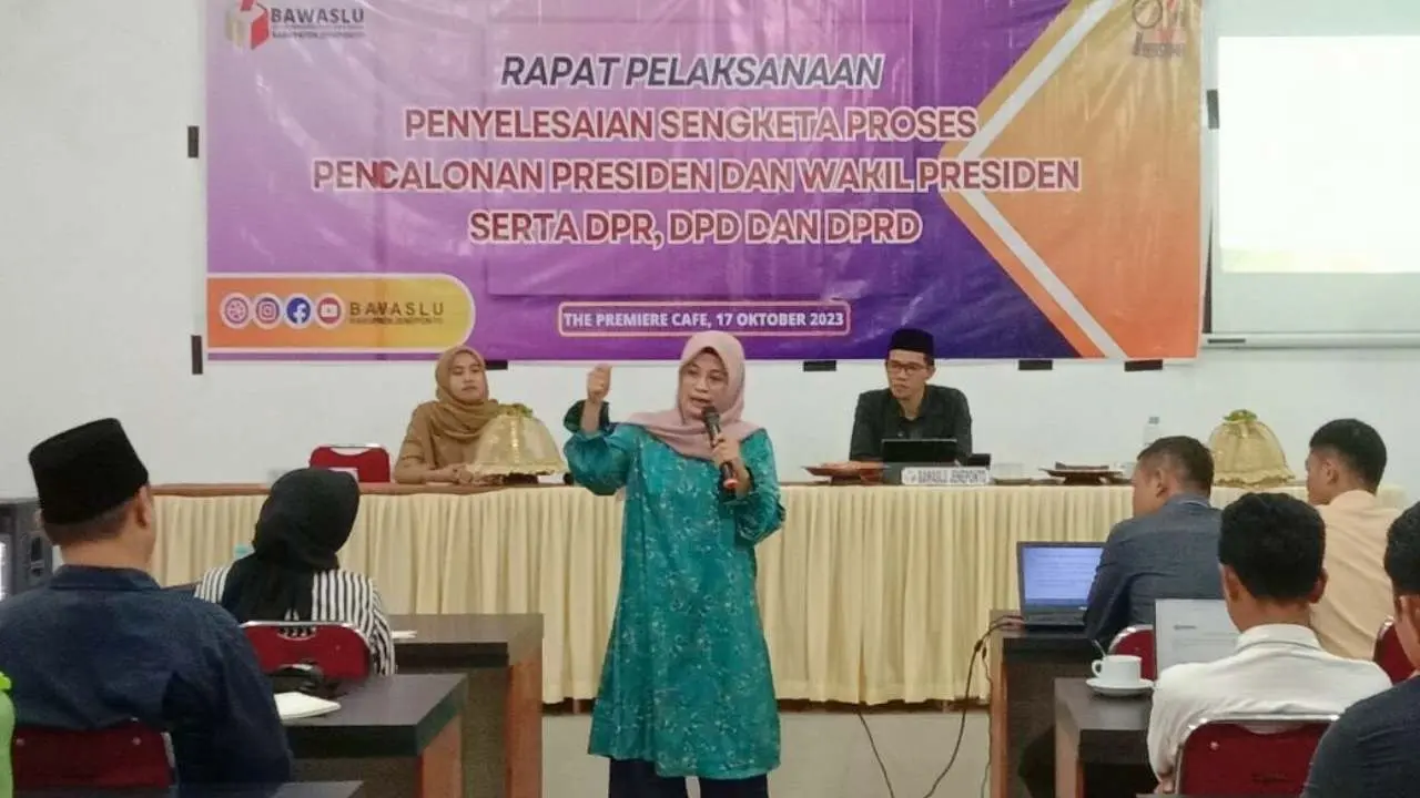 Bawaslu Jeneponto Rapat Penyelesaian Sengketa Proses Pemilu-Pilpres-Pileg