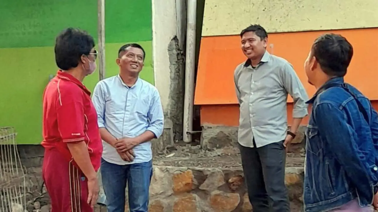 Panwascam Manggala Kunjungi Tokoh Masyarakat