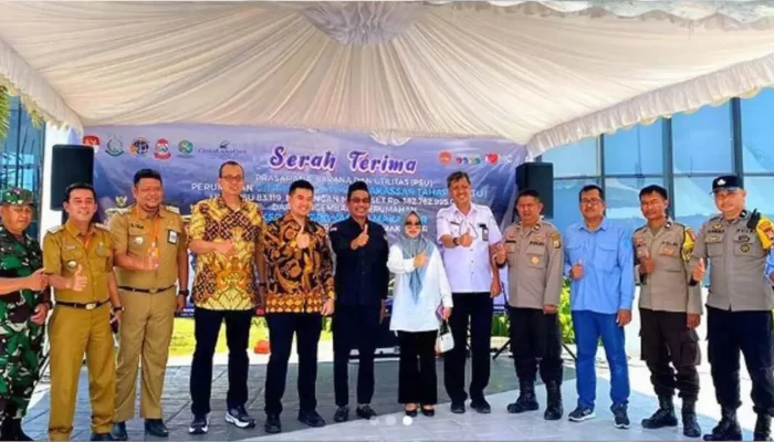 Tim Distan Makassar Saksikan Penyerahan PSU Perumahan Citraland City