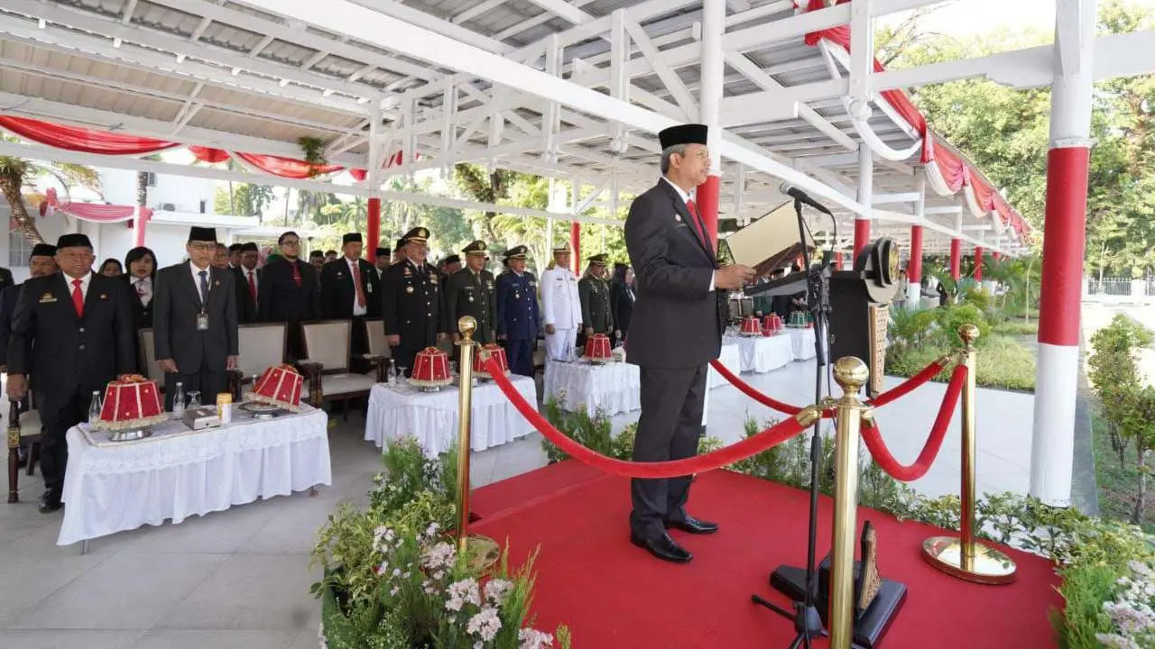 Pejabat Sekprov Muhammad Arsjad Irup Peringatan Sumpah Pemuda ke-95 Tahun