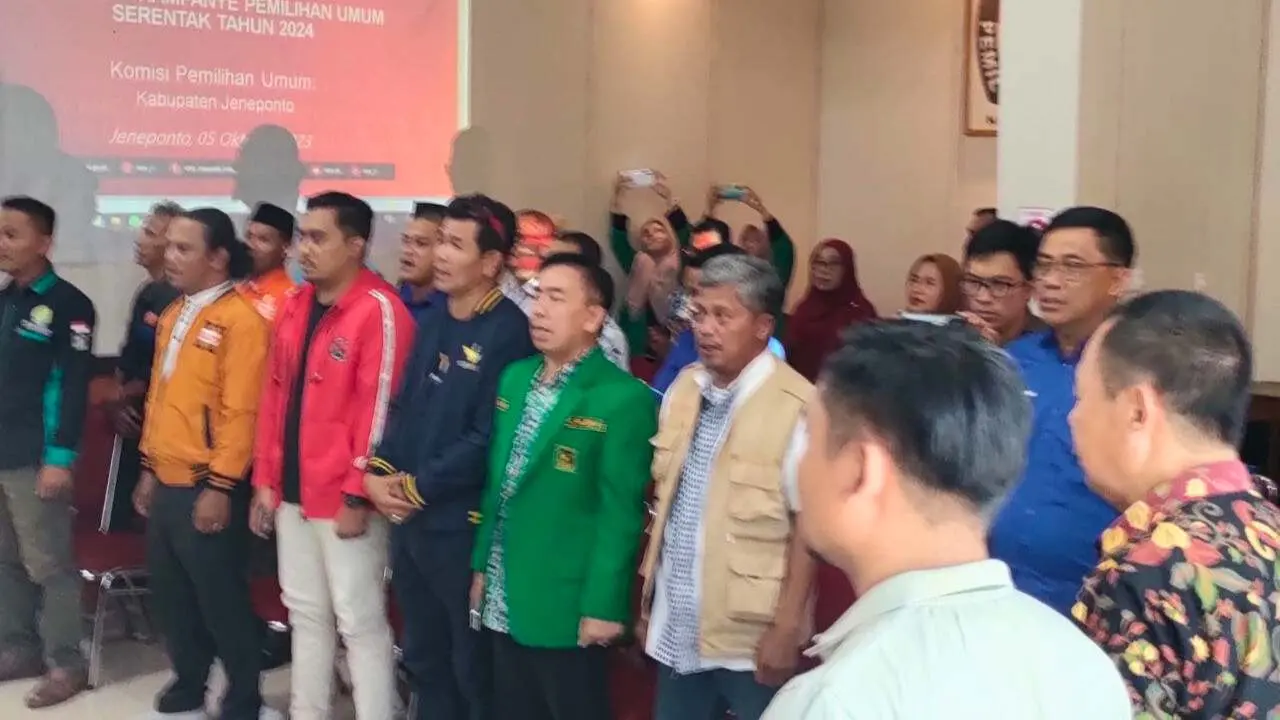 KPU Jeneponto Sosialisasi Peraturan Kampanye dan Dana Kampanye Pemilu 2024