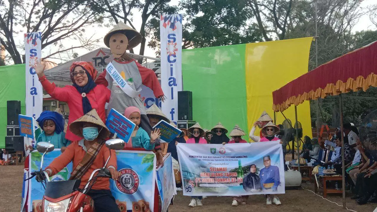 Pesta Rakyat HUT PT Semen Tonasa Ke-55 Hadirkan 108 Pelaku UMKM