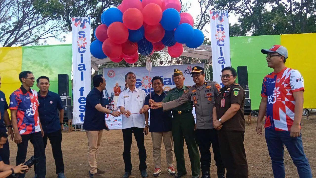 Pesta Rakyat HUT PT Semen Tonasa Ke-55 Hadirkan 108 Pelaku UMKM