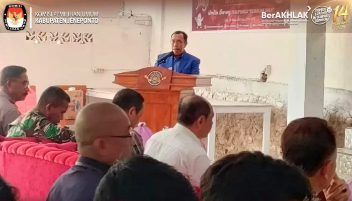 KPU Jeneponto Goes To Campus untuk Sosialisasi Pendidikan Pemilih – Nobar Fim “Kejarlah Janji” di Kampus INTI