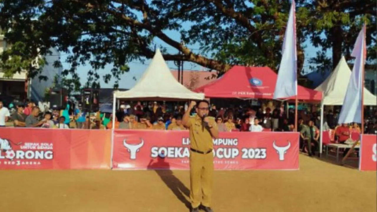 Camat Manggala Buka Secara Resmi Kiga Anak Lorong Sukarno Cup