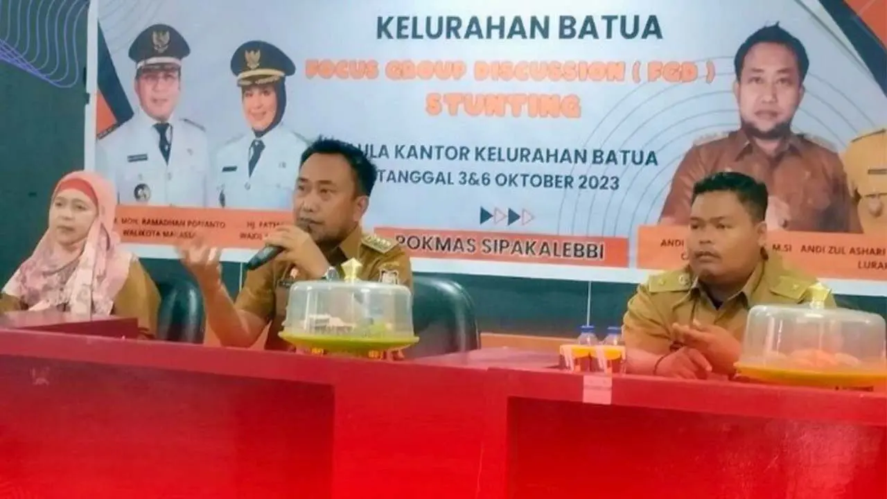 Camat Manggala Ajak Warga Mencegah Stunting dengan Asupan Makanan Bergizi
