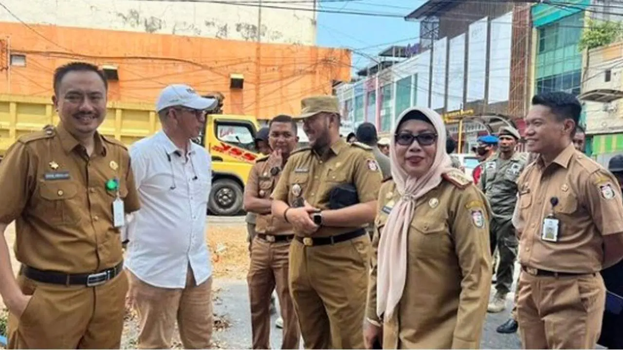 Dinas Pertanahan Kota Makassar Lakukan Penertiban Barang Milik Daerah