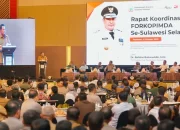 Jelang Pemilu 2024, Pj Gubernur Bahtiar Pimpin Rakor dengan Forkopimda, Forkopimcam, KPU & Bawaslu se-Sulsel