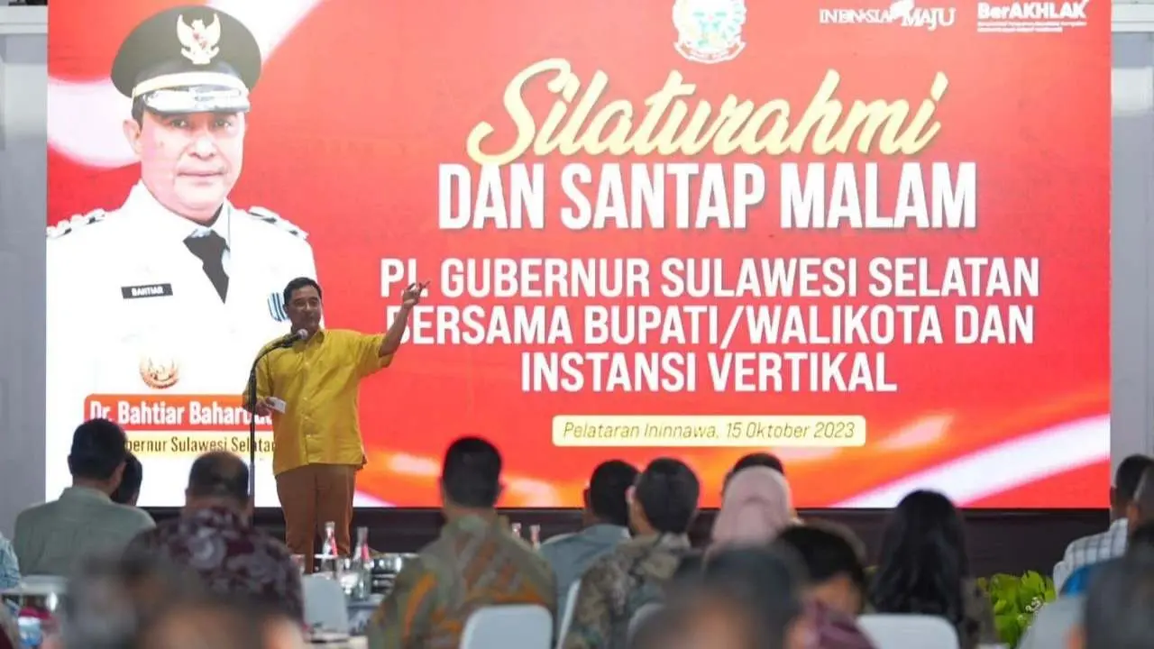 Bahtiar Baharuddin Silaturahmi dengan Bupati, Wali Kota dan Instansi Vertikal di Sulsel