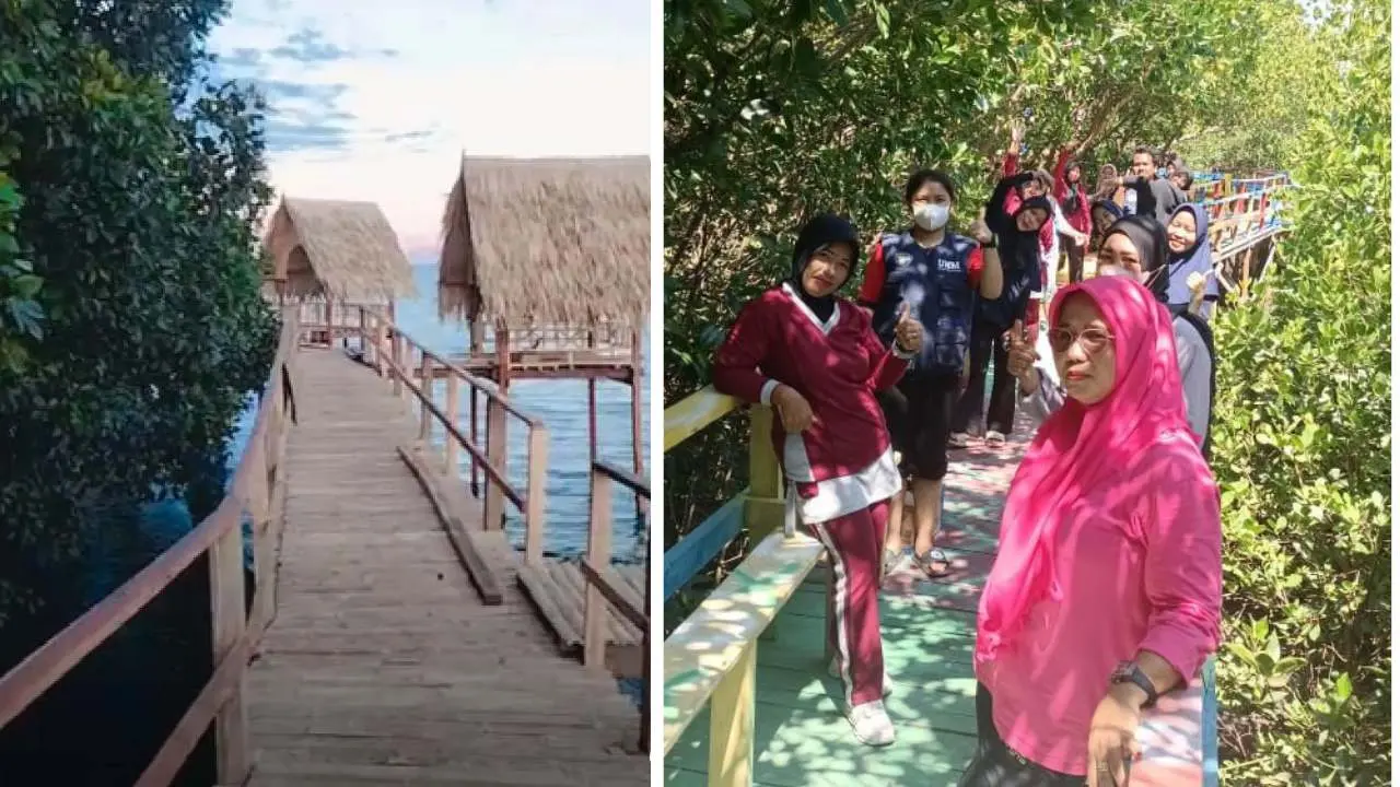 Objek wisata Bata Pa'lengukang (Bakau, Tabbaka, Parambu', Arungkeke Pallantikang).