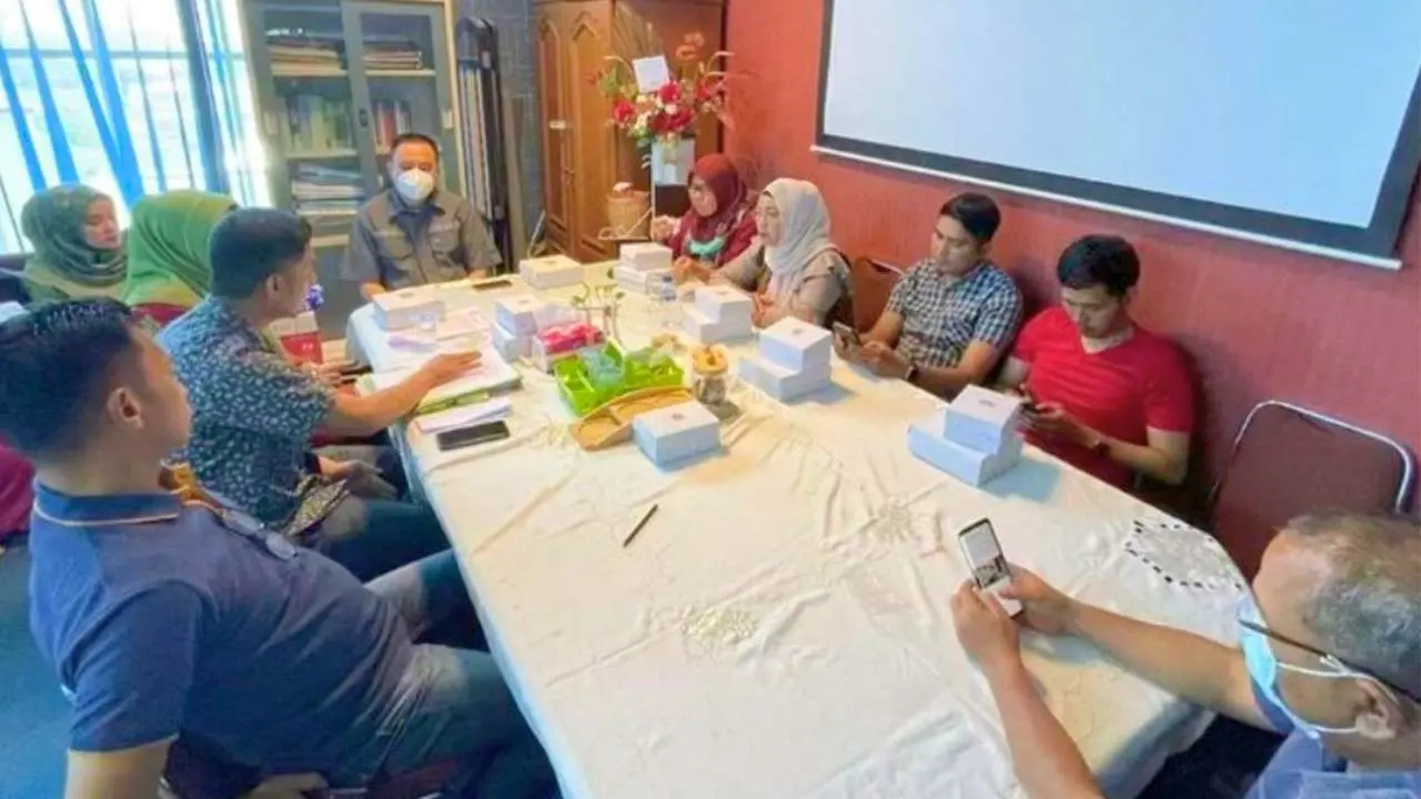 Kepala Dinas Pertanahan Kota Makassar Memimpin Langsung Rakor Internal