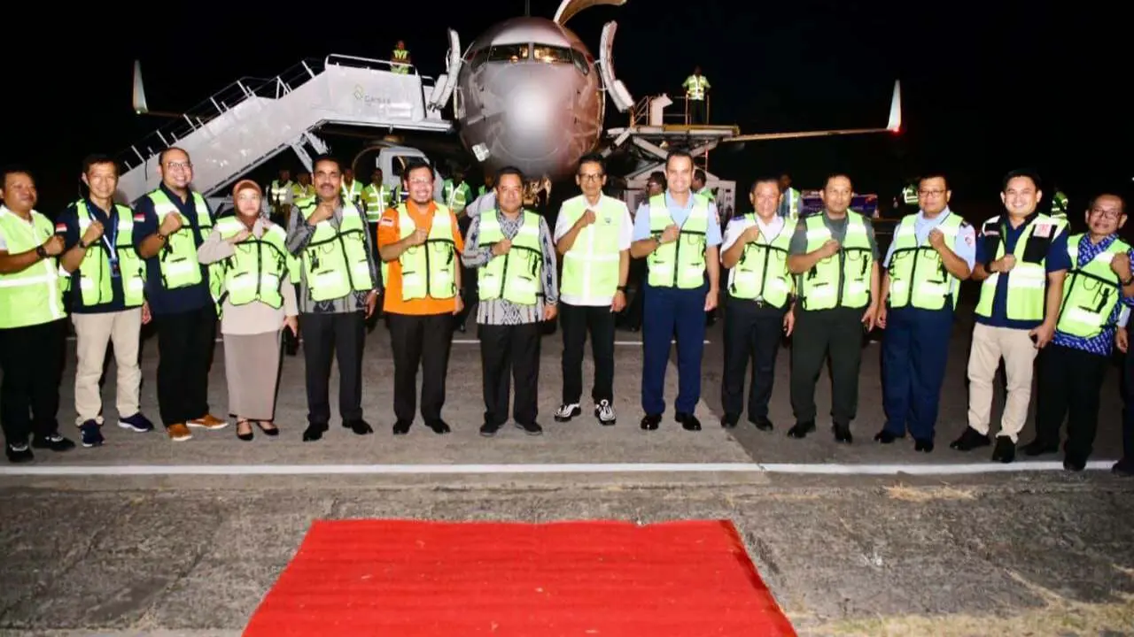 Pj Gubernur Bahtiar Lepas Ekspor Komoditi Perikanan ke Hongkong