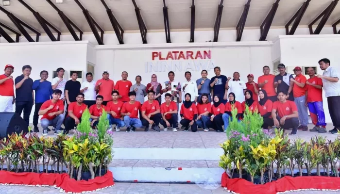 Atlet Panjat Tebing Sulsel Menuju Pra PON Semarang Dilepas Pj Gubernur Sulsel
