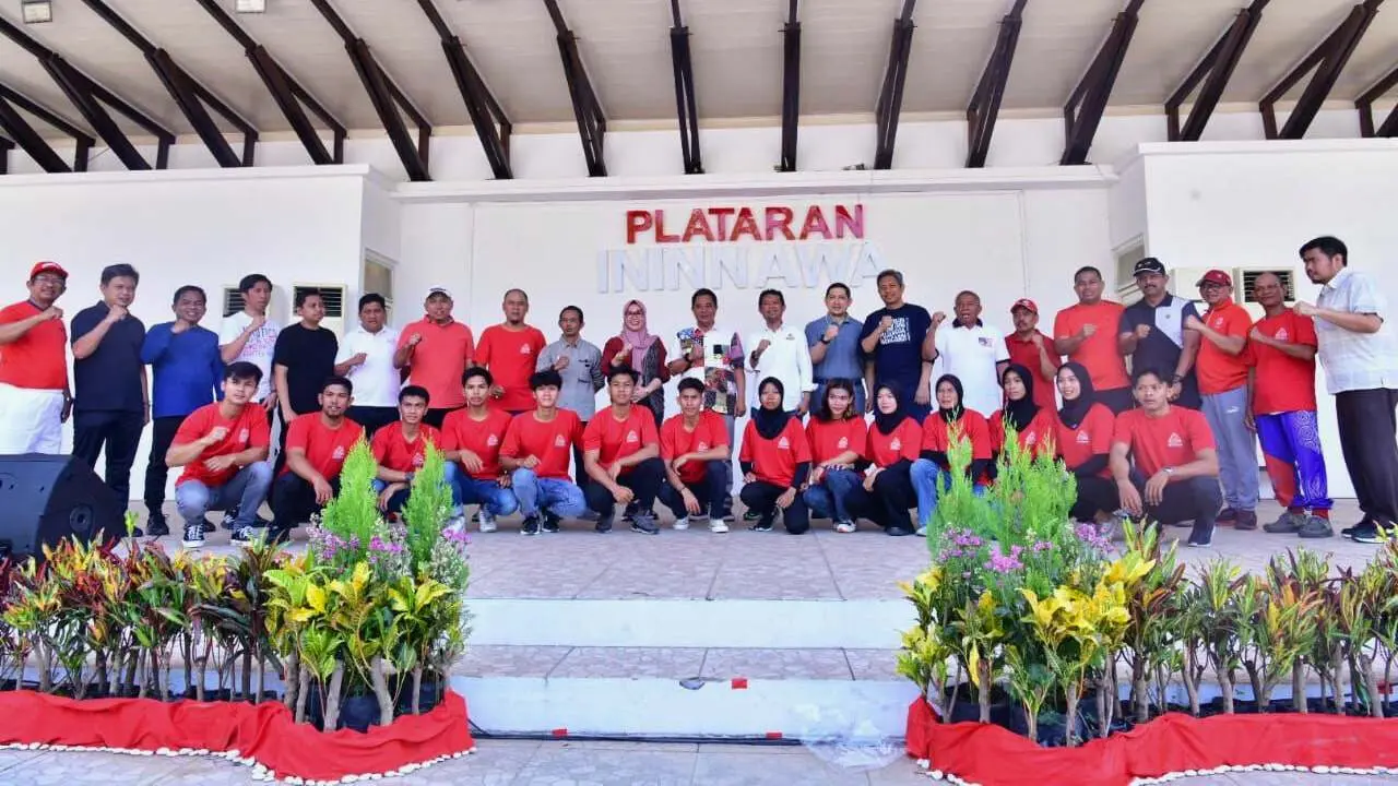 Atlet Panjat Tebing Sulsel Menuju Pra PON Semarang Dilepas Pj Gubernur Sulsel