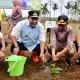 Pj Gubernur Bahtiar dan Rektor IAIN Bone Tanam 1.000 Pohon Pisang Cavendish
