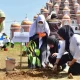 Naoemi Octarina Tanam Pohon Buah Bareng Iriana dan Wury Secara Hybrid