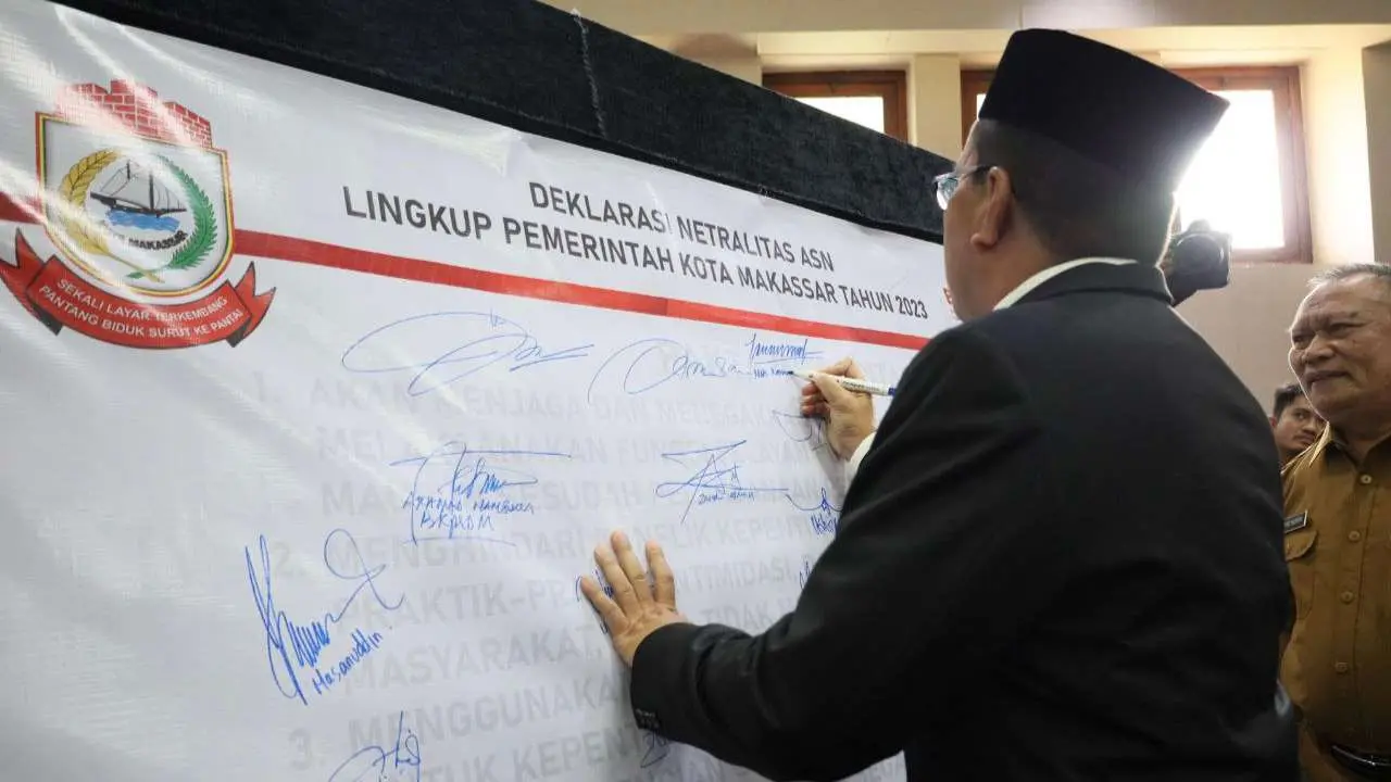 Deklarasi Netralitas ASN: Danny Pomanto Ingatkan Hindari Konflik Kepentingan