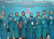 Ketua TP PKK Sulsel Bersama Pengurus Hadiri HKG PKK di Medan