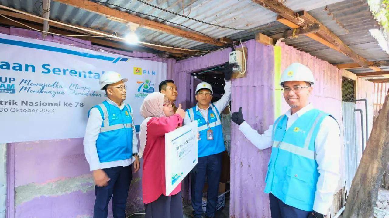 HLN Ke-78, Donasi Pegawai PLN Nyalakan Mimpi 122 Rumah Keluarga Kurang Mampu di Sulselrabar