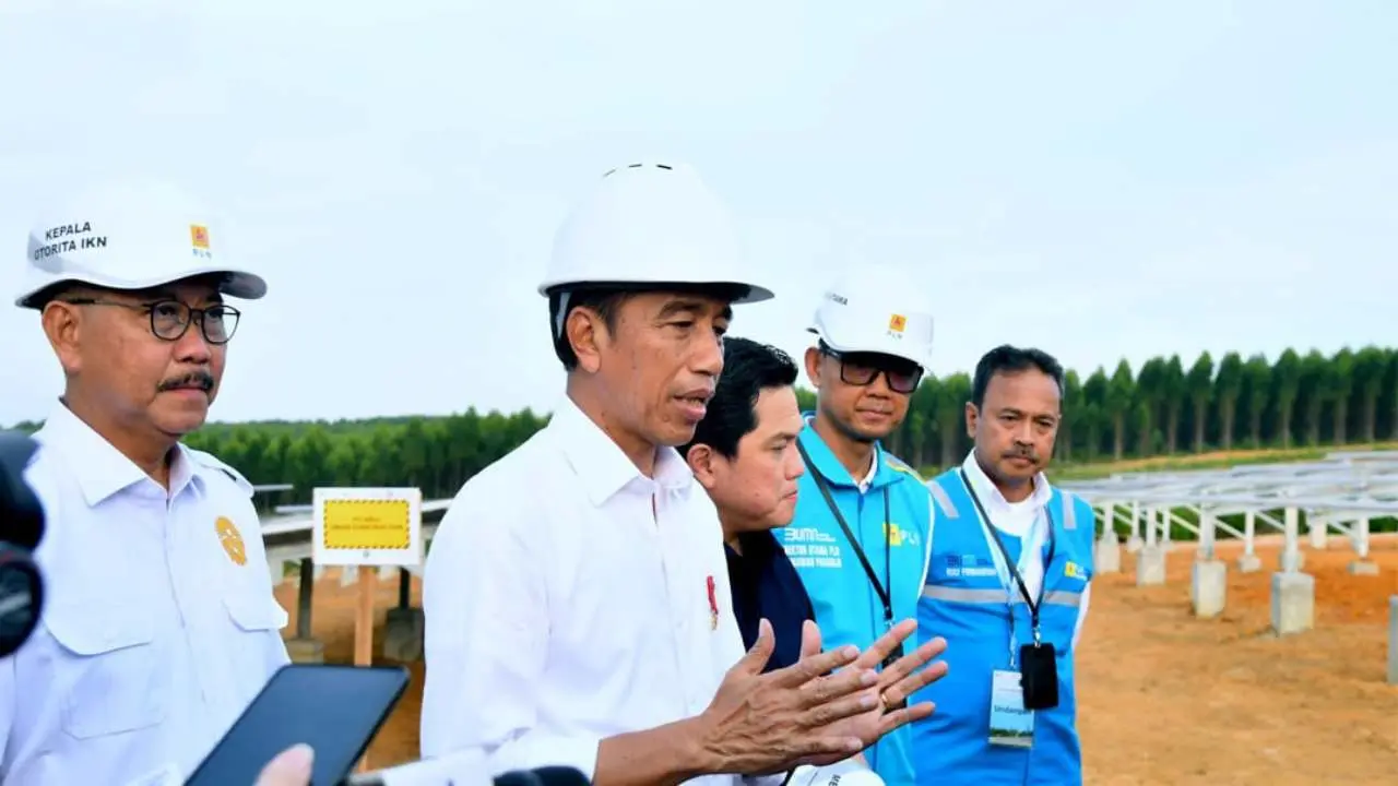 Presiden Jokowi Tegaskan Komitmen Pemerintah terhadap Keberlanjutan Pembangunan IKN
