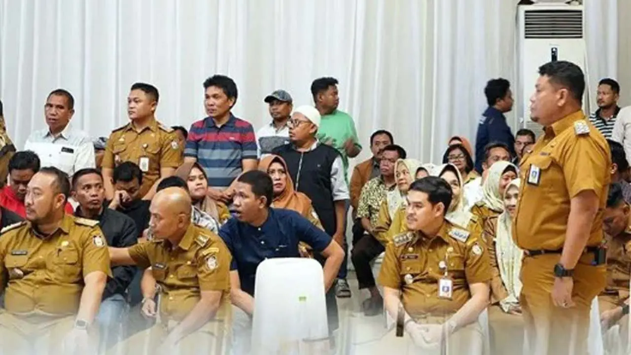Camat Tamalate Mengikuti Rakor di Lingkup Pemkot Makassar