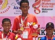 Kontingen Tamalate Dominasi Cabor Renang Hari Pertama Porkot VIII 2023