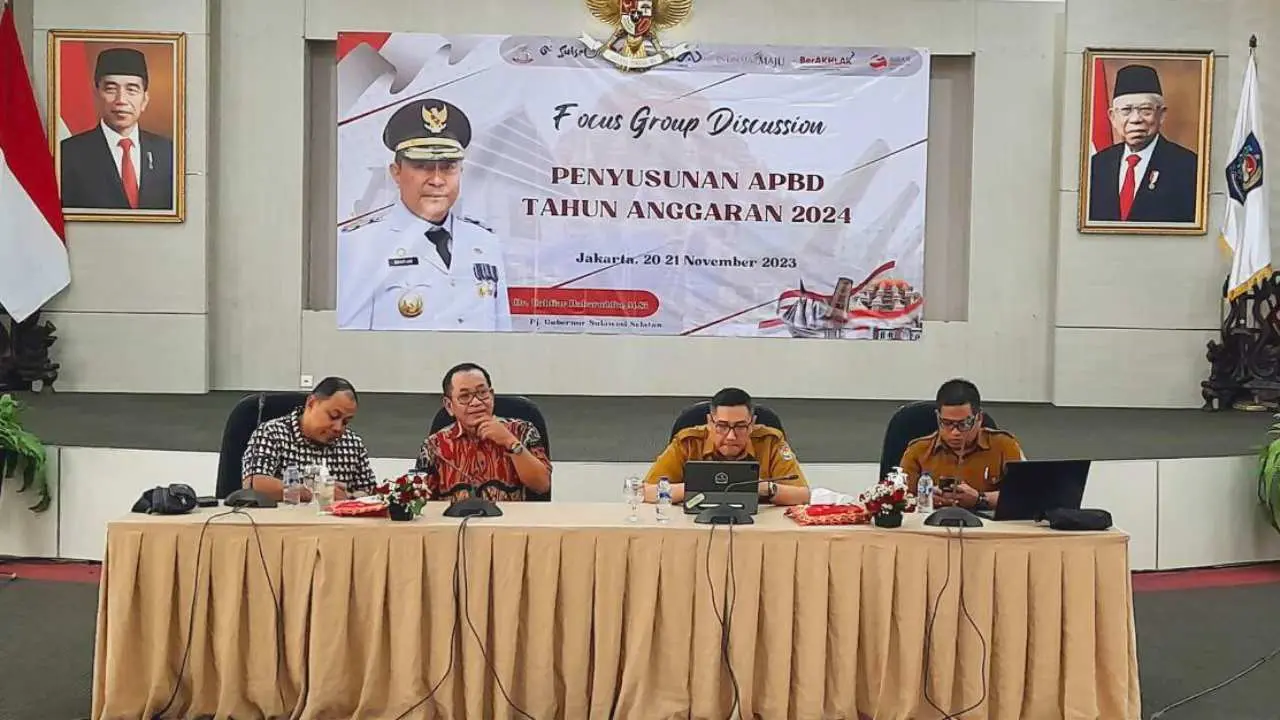 BKAD Sulsel Gelar FGD Penyusunan APBD 2024 di Kemendagri RI 2 BKAD Sulsel Gelar FGD Penyusunan APBD 2024 di Kemendagri RI