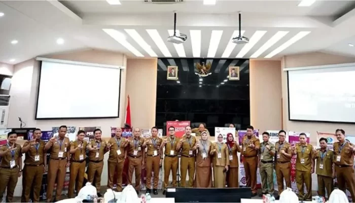 Camat Tamalate Launching Aksi Perubahan Bersama 18 Peserta PKA Lainnya