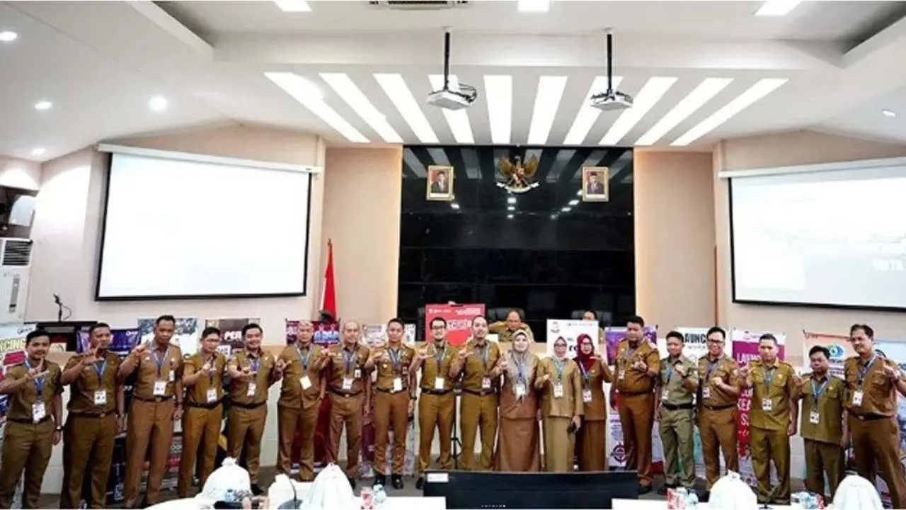 Camat Tamalate Launching Aksi Perubahan Bersama 18 Peserta PKA Lainnya