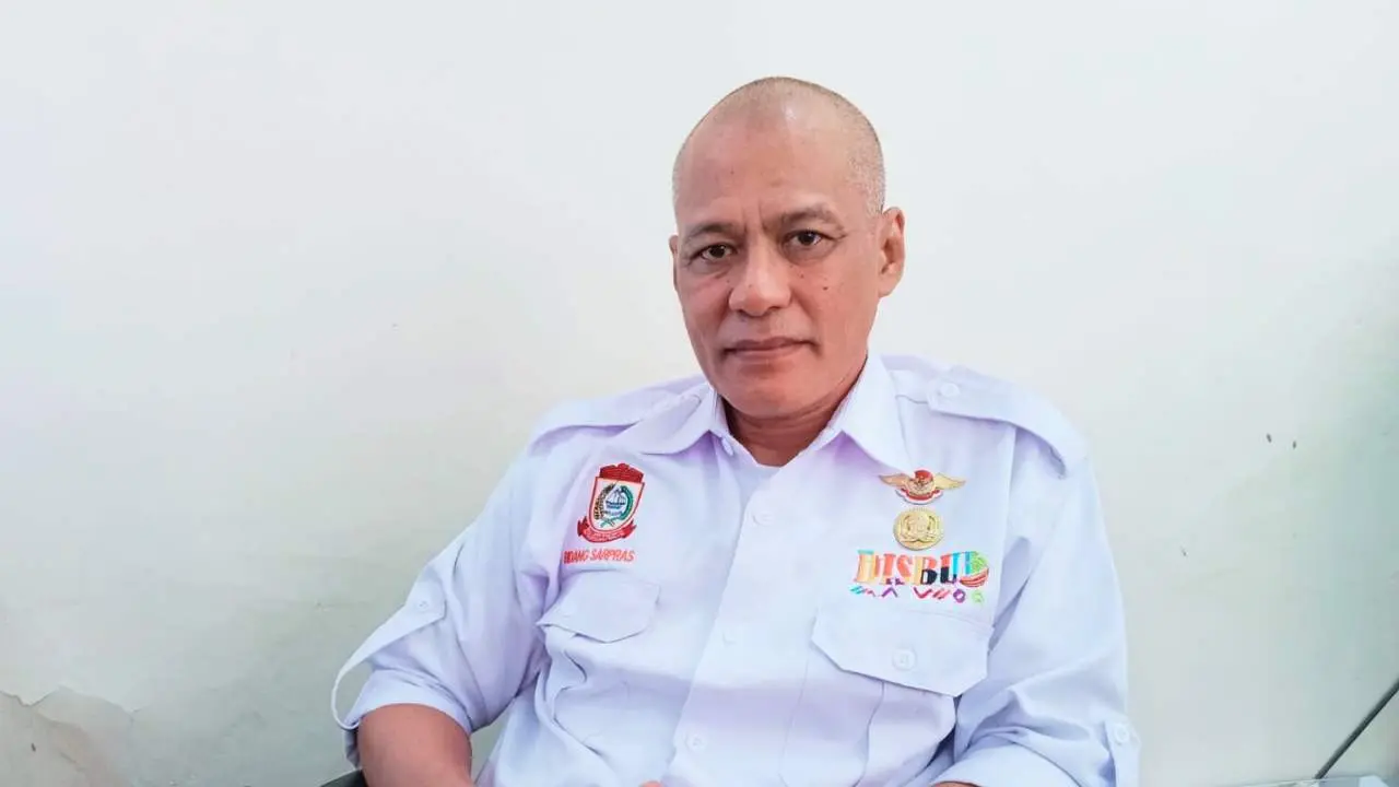 Kepala Bidang Sarana dan Prasarana Disbud Makassar, Andi Muhammad Natsir Halid