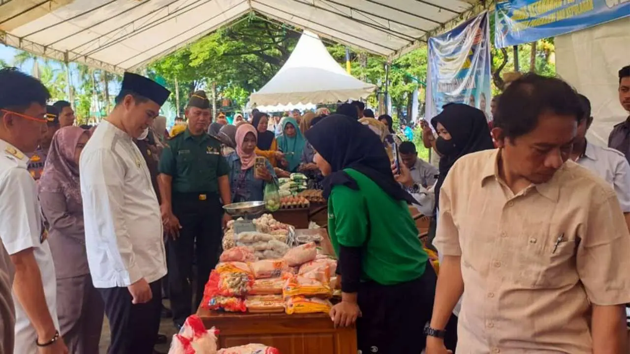 Untuk Kesekian Kalinya Pemkab Pangkep Menggelar Pasar Pangan Murah