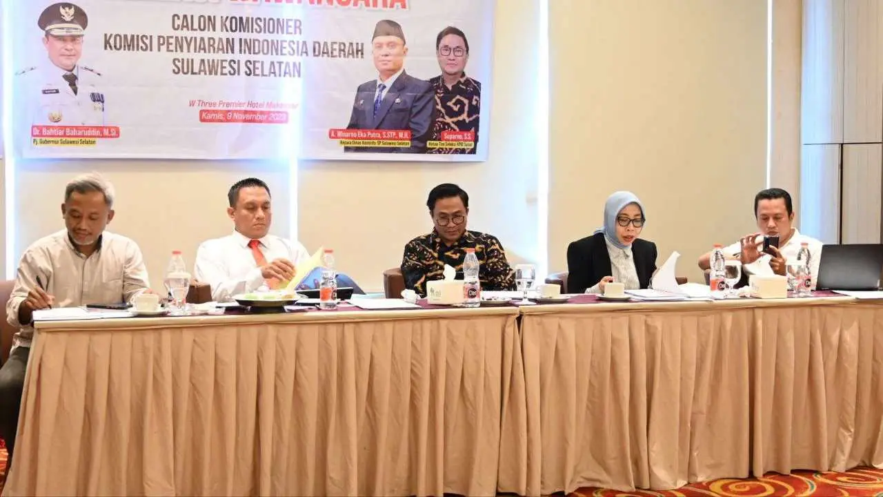 21 Peserta Lolos ke Tahap Uji Kepatutan dalam Seleksi Calon Anggota KPID Sulsel