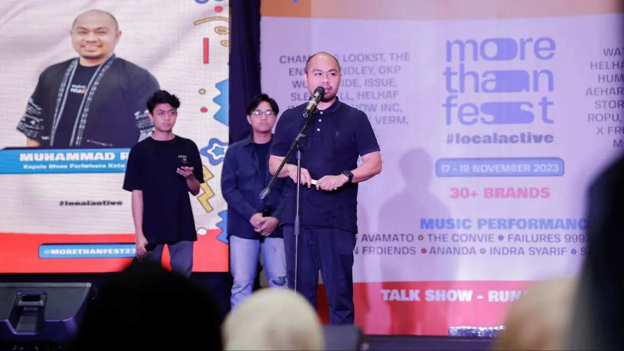 Dispar Bangkitkan Kreativitas Produk Lokal Kota Makassar Melaui More Than Fest 2023