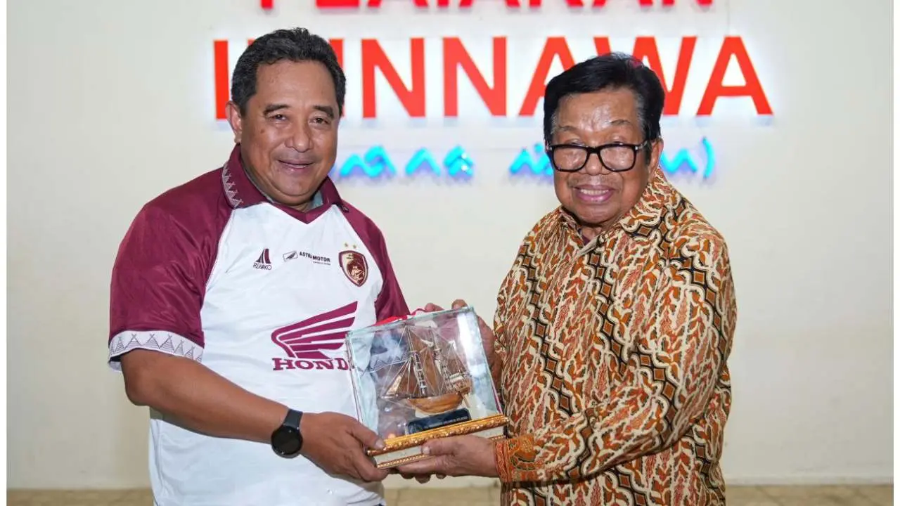 Pj Gubernur Sulsel Lepas dan Doakan PSM Makassar Jadi Juara Liga 1