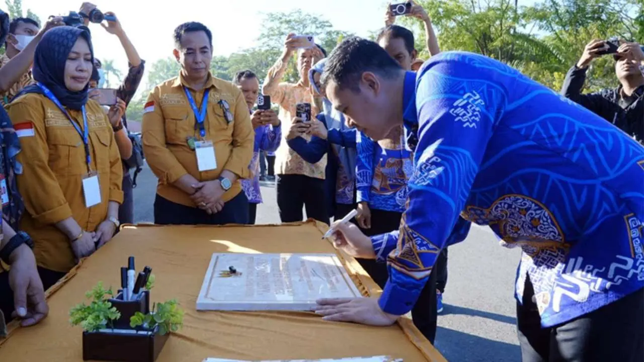 Bupati Pangkep Luncurkan Proper ASN Peserta PKN II Angkatan XIV