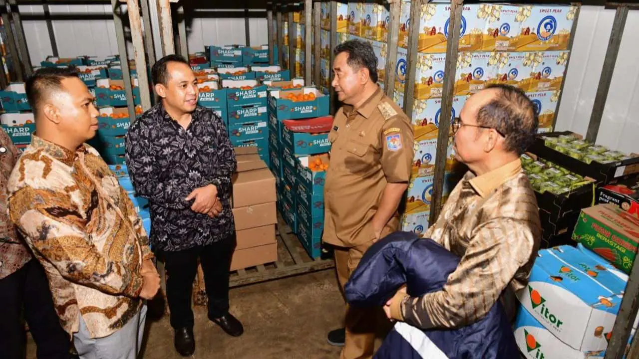 Pj Gubernur Bahtiar Groundbreaking Packing House dan Ripening Pisang Cavendish