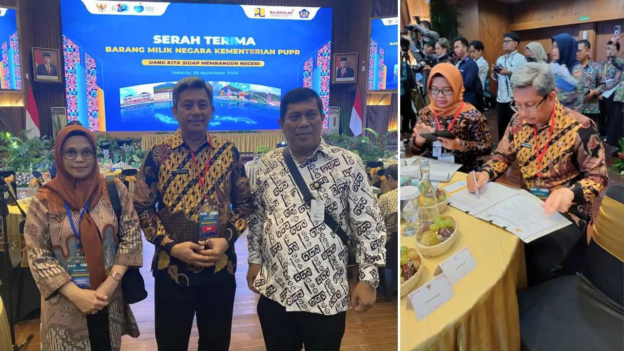 Pemprov Sulsel Terima 3 Aset BMN dari Kementerian PUPR