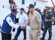 Bupati Pangkep Bersama Dandim Pangkep Ikuti Pelayaran Perdana KMP Arwana