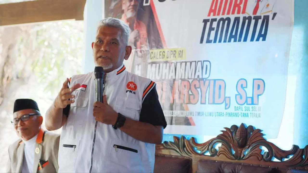 Amri Arsyid Mulai Gaspol, Datangi 28 Titikdi Sulsel III, Targetkan PKS Dapat Kursi DPR RI