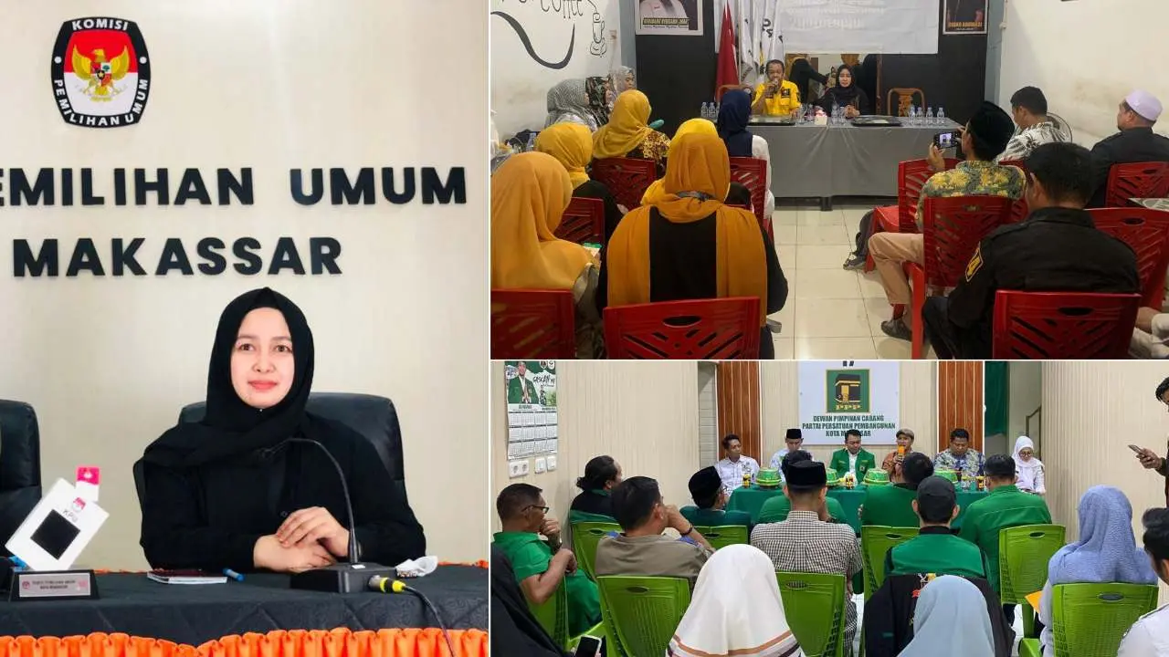 KPU Makassar Sosialisasikan Peraturan Kampanye Pemilu di Hadapan Bacaleg