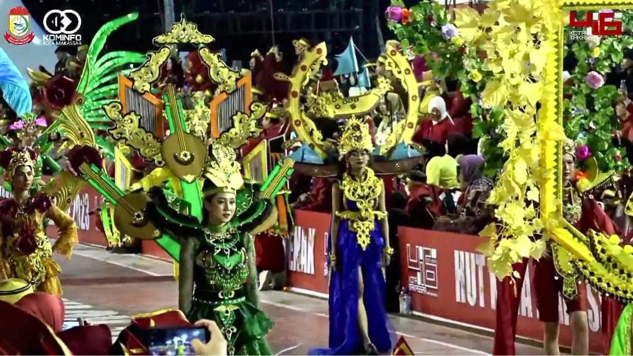 Mantan Jurnalis Sukses Curi Perhatian melalui 35 Kostum Karnavalnya Bertema Budaya Sulsel Meriahkan HUT ke-416 Makassar 3 Mantan Jurnalis Sukses Curi Perhatian melalui 35 Kostum Karnavalnya Bertema Budaya Sulsel Meriahkan HUT ke-416 Makassar