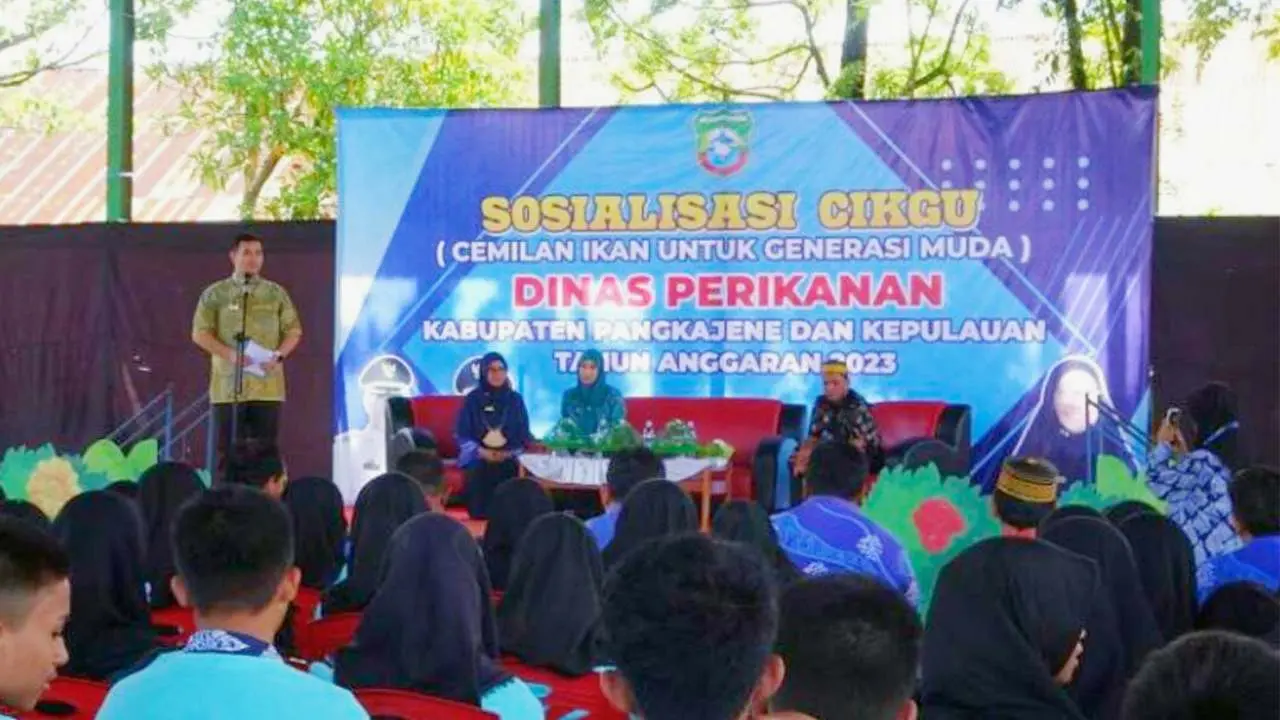 Pemkab Pangkep Ajak Kaum Milenial Gemar Makan Ikan