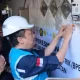 175 Warga Prasejahtera di Makassar Dapat Sambungan Listrik PLN Gratis