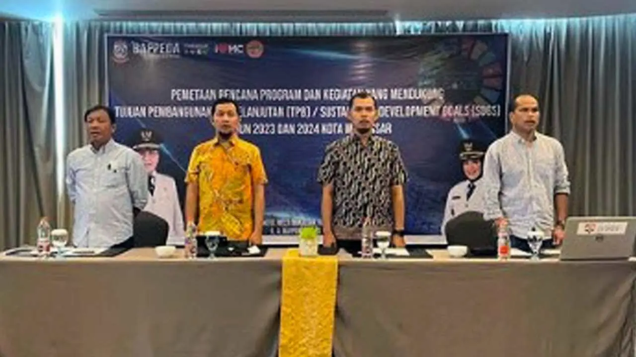 Bappeda Makassar Melaksanakan Pemetaan Rencana Kegiatan yang mendukung TPB SDGs
