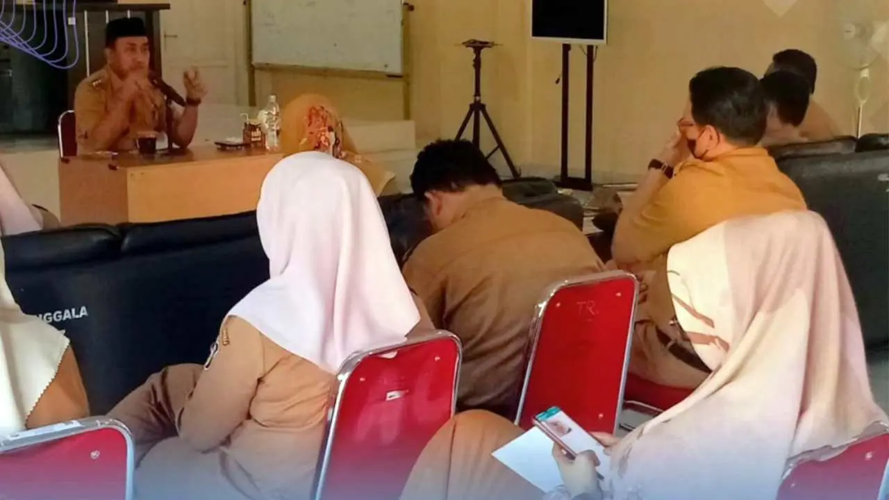 Camat Manggala Bersama Lurah Bahas Netralitas RT/RW dalam Pemilu 2024