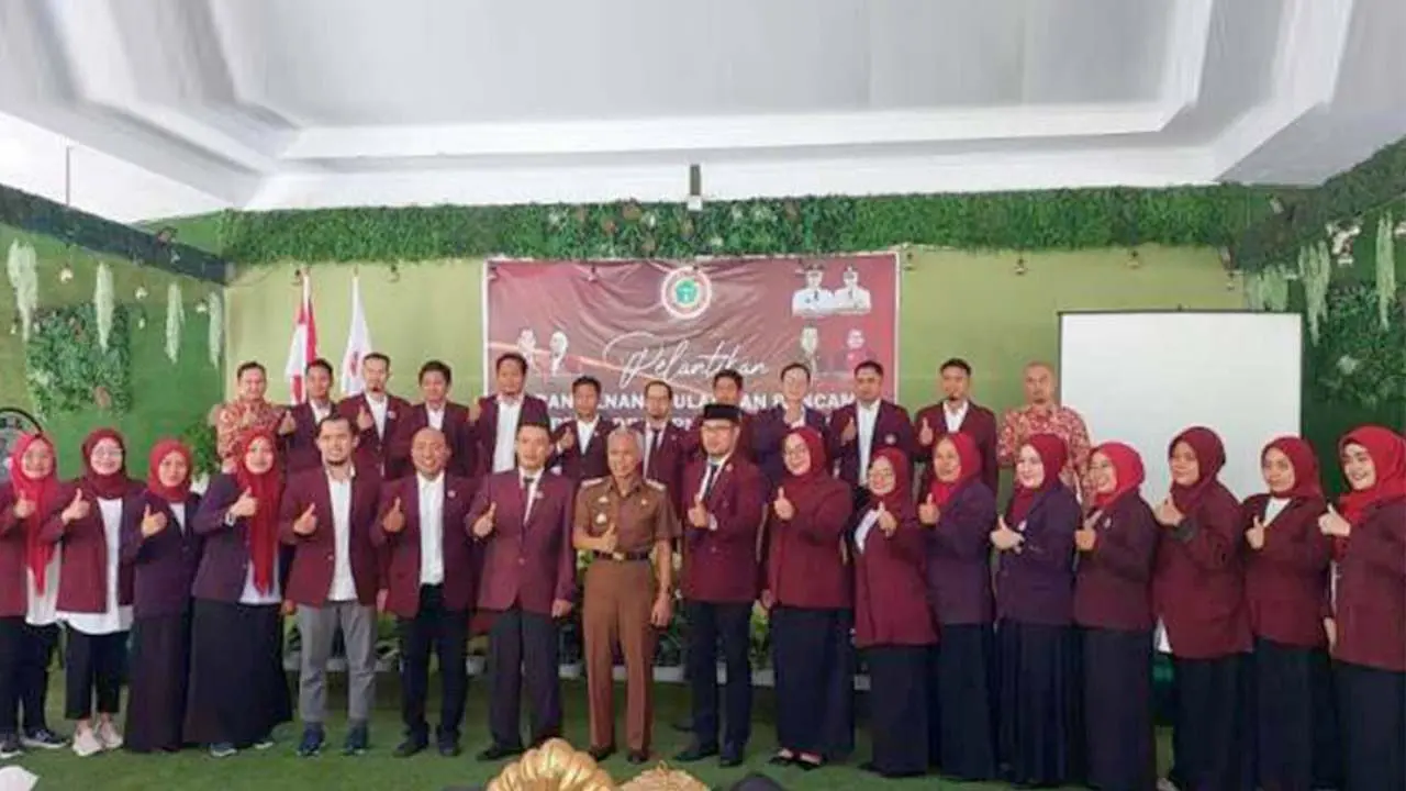 Wagub Lantik Pengurus Bapena PPNI Pangkep