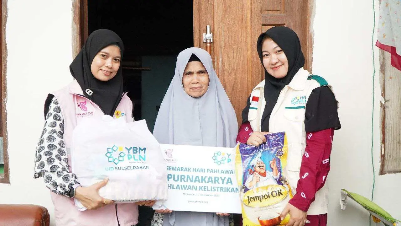 Momentum Hari Pahlawan Nasional, YBM dan Srikandi PLN Turun Bagikan 485 Paket Sembako 2 Momentum Hari Pahlawan Nasional, YBM dan Srikandi PLN Turun Bagikan 485 Paket Sembako